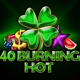 40 Burning Hot logo by Amusnet Interactive at Broidi Casino40 Burning Hot