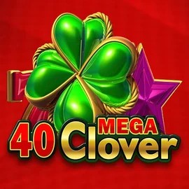 Logo of 40 Mega Clover from Amusnet Interactive at Broidi Casino