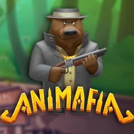 Animafia slot logo by Peter & Sons at Broidi CasinoAnimafia