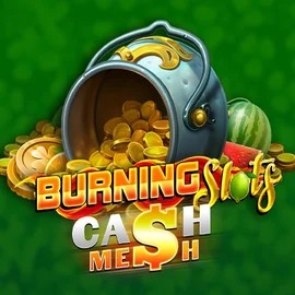 Logo of Burning Slots Cash Mesh from BF Games at Broidi Casino