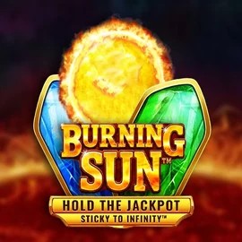 Burning Sun slot logo by Wazdan at Broidi CasinoBurning Sun