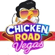 Chicken Road Vegas logo by InOut at Broidi CasinoChicken Road Vegas