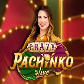 Crazy Pachinko logo by Evolution at Broidi Casino