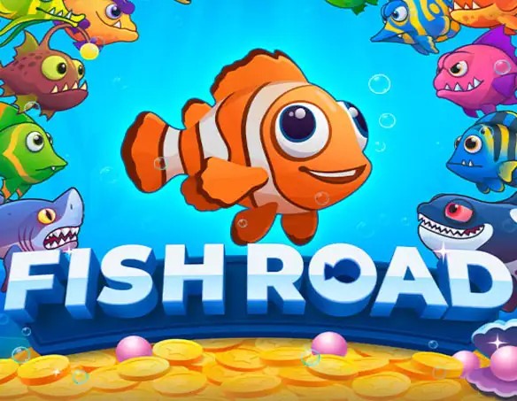 Logo of Fish Road from InOut at Broidi Casino