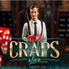 Live Craps logo – Live Casino by Evolution at Broidi Casino