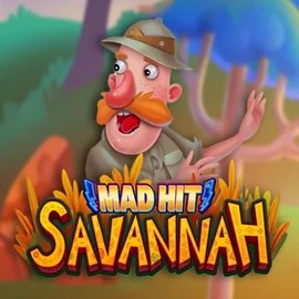 Mad Hit Savannah slot logo by RubyPlay at Broidi CasinoMad Hit Savannah