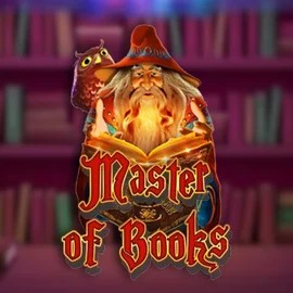 Master of Books slot logo by Swintt at Broidi CasinoMaster of Books