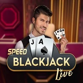 Speed Blackjack game by Pragmatic Play – logo hosted on Broidi Casino