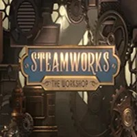 Logo of Steamworks The Workshop from Peter & Sons at Broidi Casino