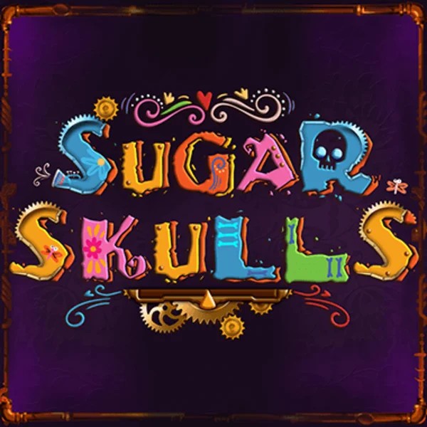 Logo of Sugar Skulls from Booming Games at Broidi Casino